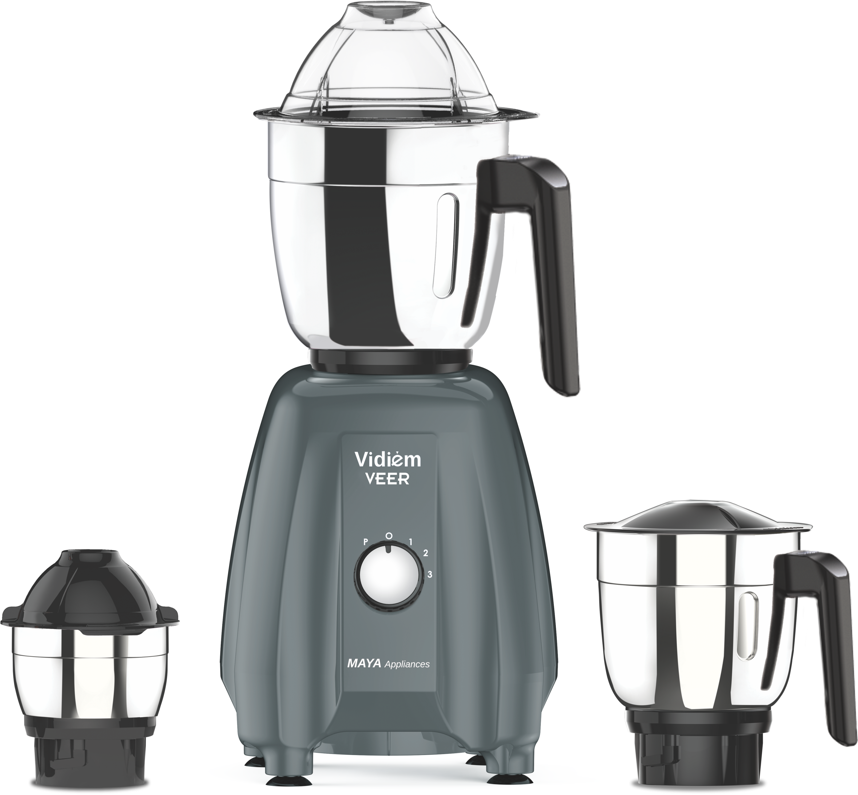 VIDIEM VEER 550 Watts MIXER GRINDER with UL Certified motor -110 VOLTS