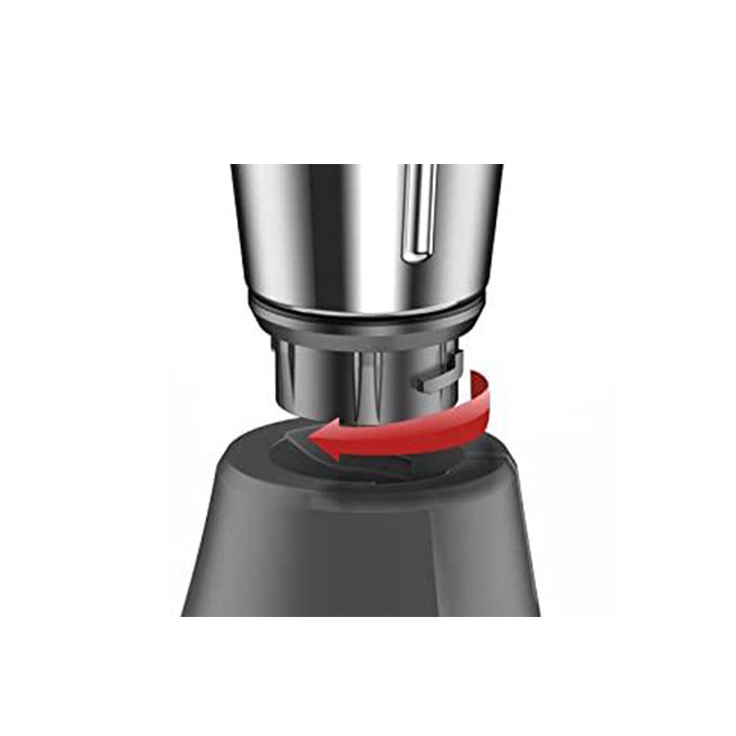 Vidiem Eva Nero 650 Watts Mixer Grinder with UL Certified Motor - 110V
